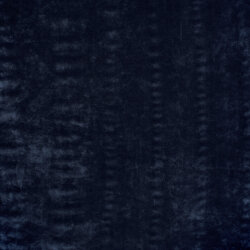 Samt Stretch Uni - marineblau