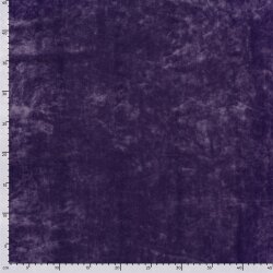 Samt Stretch Uni - violett