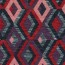 Polyester Viskose Jersey Gebürstet Rauten - dunkelblau