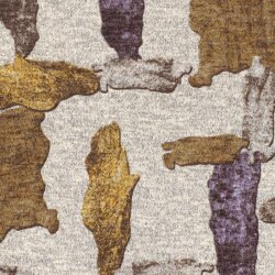 Polyester Viskose Jersey Gebürstet Aquarellstriche - hellrosa
