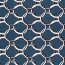 Romanit Jersey "Punta di Roma" Kreise - indigo