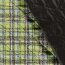 Polyesterstoff Gesteppt Jacquard Karomuster - limette