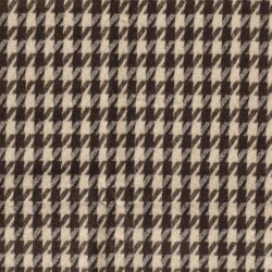 Jacquard Midi Hahnentritt - hellbraun
