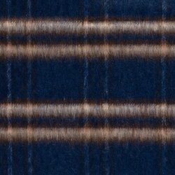 Woll Polyesterstoff Jacquard Karomuster [M]  FARBE