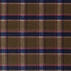 Woll Polyesterstoff Jacquard Karomuster [M] (EX 220) - FARBE