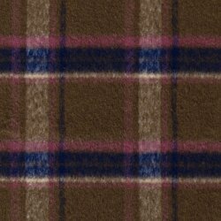 Woll Polyesterstoff Jacquard Karomuster [M] (EX 220) - FARBE