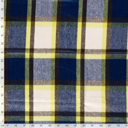 Woll Polyesterstoff Jacquard Karomuster [M]  FARBE