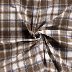 Jacquard Polyester Karomuster - taube