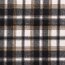 Jacquard Polyester Karomuster - schwarz