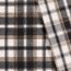Jacquard Polyester Karomuster - schwarz