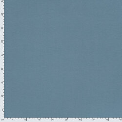 French Terry Uni *Gaby* Bio~Organic - schattenblau