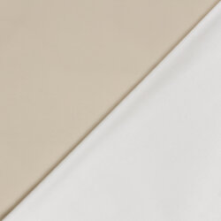 Regenjackenstoff leicht Uni - hellbeige