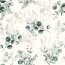 Rippenjersey Digital Eukalyptus - creme