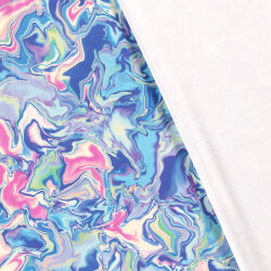 Funktionsjersey Sportswear Digital bunter Farbverlauf - helllila