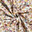 Wintersweat Digital bunte Federn - weiss