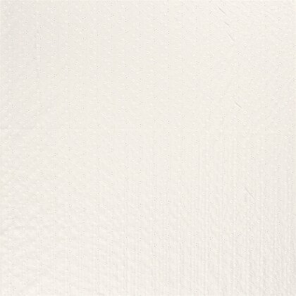 Baumwollvoile Bestickt Blumen - creme