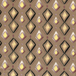 Viskose Jersey Rautenkette - beige