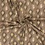 Viskose Jersey Rautenkette - beige