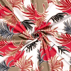 Viskose Jersey Blumen - FARBE