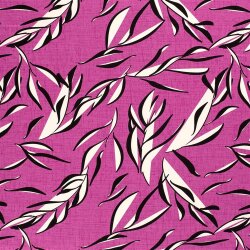 Viskose Jersey Blumen - FARBE