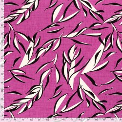 Viskose Jersey Blumen - FARBE