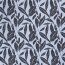 Viskose Nylon Crêpe getupfte Blätter - hellindigo
