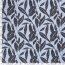 Viskose Nylon Crêpe getupfte Blätter - hellindigo
