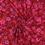 Baumwolljersey Digital Blumen - pink/rot