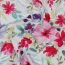 Baumwolljersey Digital Aquarell Blumen - weiß