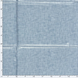 Wachstuch Scratch - jeansblau