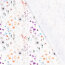 Interieurstoff  Digital Panama Aquarell Blumen - weiß
