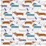 Interieurstoff  Digital Panama DACHSHUND