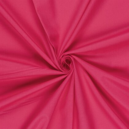 Baumwollstoff Cretonne Premium *Marie* Uni - pink