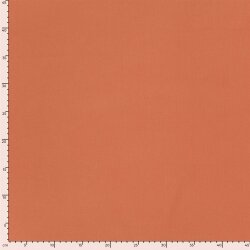 Baumwollstoff Cretonne Premium *Marie* Uni - ziegel