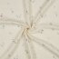 Musselin FOIL BIRDS - creme