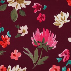 French Terry Digital COLETTE NERIDA HANSEN - PLUM
