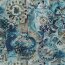 Canvas Digital orientalische Kunst - petrolblau