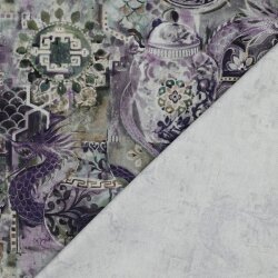 Canvas Digital orientalische Kunst - lila