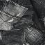 Baumwolljersey Digital Jeanshosentaschen - dunkelgrau