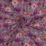 Baumwolljersey Blumen - lavendel