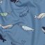 Baumwolljersey Wale - blau