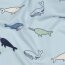 Baumwolljersey Wale - hellblau