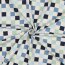 Baumwolljersey Wale - blau  / GREEN