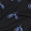 Baumwolljersey BMX - schwarz
