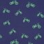 Baumwolljersey BMX - stahlblau