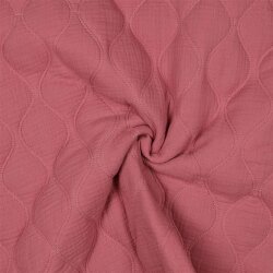 Musselin QUILT - MAUVE