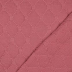 Musselin QUILT - MAUVE
