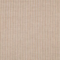 Musselin Gestreift - taupe