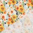 Musselin Digital SonnenBlumen - weiss
