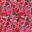 Viskose Jersey Digital Blumen - hellpink/petrol